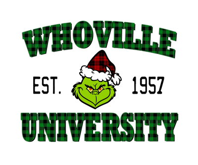 Whoville U DTF (direct-to-film) Transfer