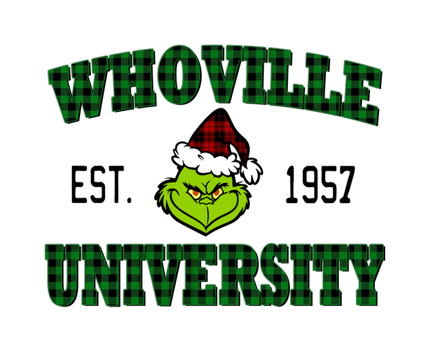 Whoville U DTF (direct-to-film) Transfer