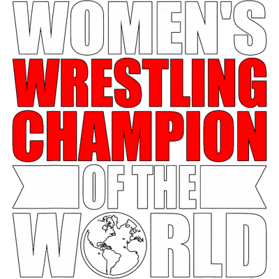 Women's Wrestling Champ DTF (direct-to-film) Transfer