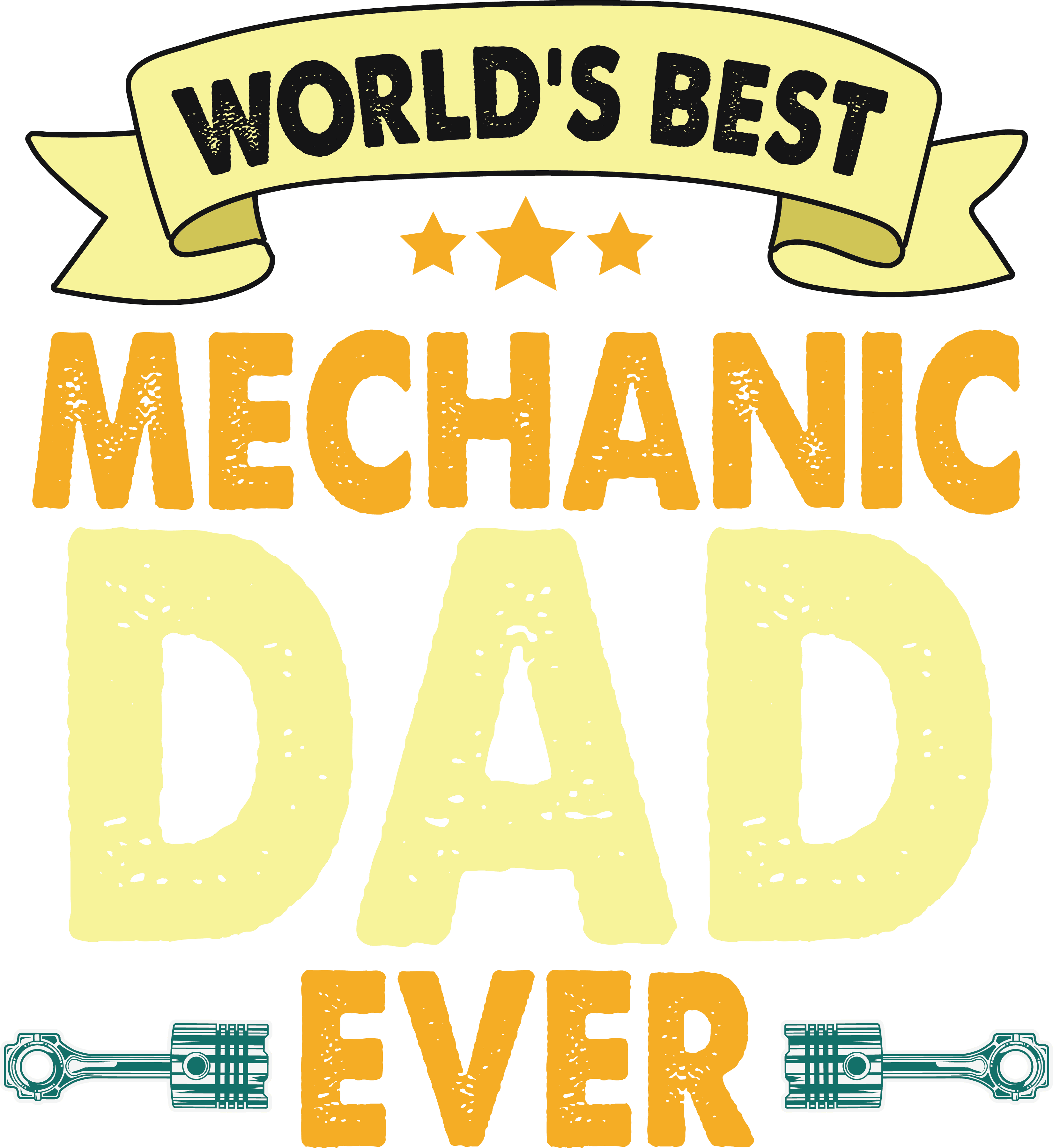 World's Best Mechanic Ever DTF (direct-to-film) Transfer – Twisted ...