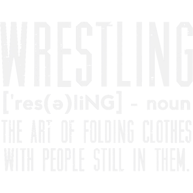 Wrestling Sounded Out DTF (direct-to-film) Transfer