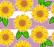 Yellow Sunflower With Pink And White Stripe 6 UV-DTF 20 oz Skinny Tumbler Wrap