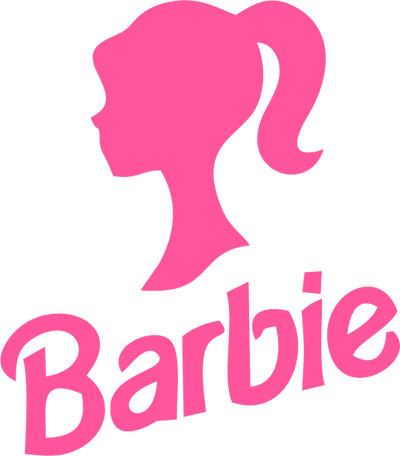 Barbie Head (pink) - DTFreadytopress