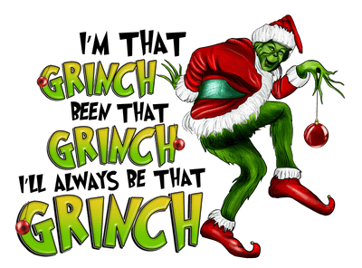 Christmas (I'm That Grinch) - DTFreadytopress
