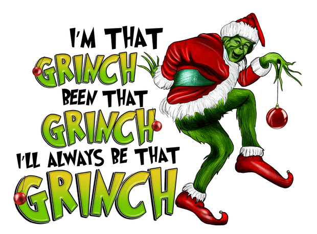 Christmas (I'm That Grinch) - DTFreadytopress