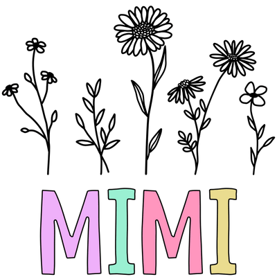 Grandparent (Mimi (Flowers) - DTFreadytopress