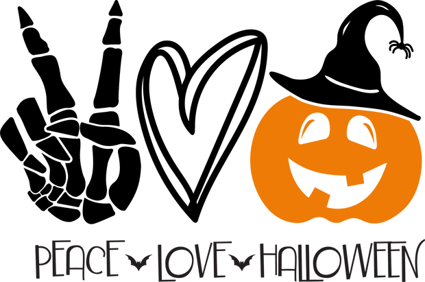 Halloween (Peace Love Halloween) - DTFreadytopress