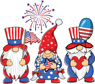 July 4th (Gnomes) - DTFreadytopress