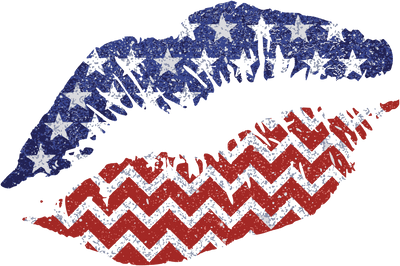 July 4th/Patriotic (American Lips) - DTFreadytopress