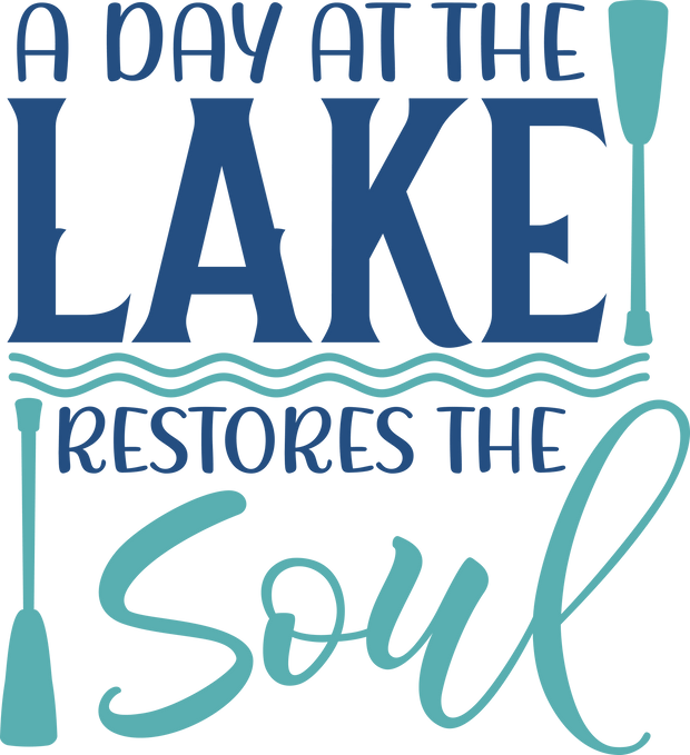 Lake (Day At Lake Restores) - DTFreadytopress