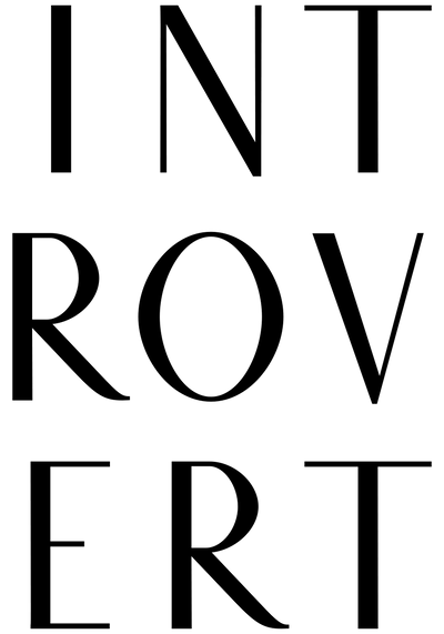 Mental Health (Introvert Rows (Black) - DTFreadytopress