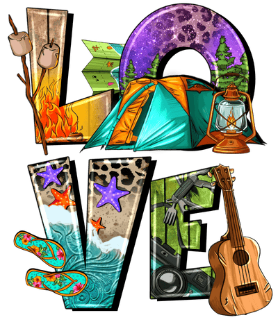 Outdoor Living (Love Camping) - DTFreadytopress