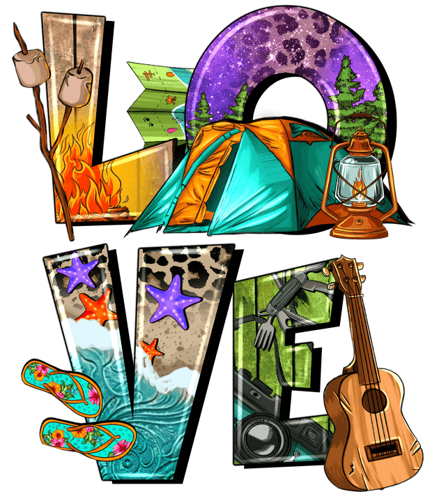 Outdoor Living (Love Camping) - DTFreadytopress