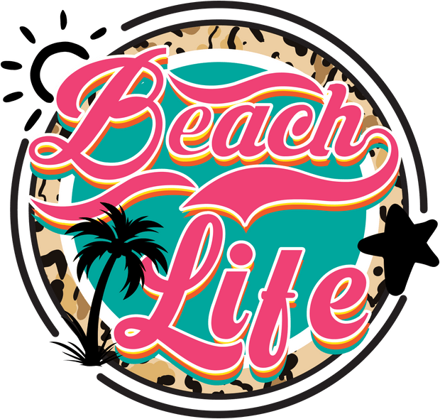 Retro Beach Life - DTFreadytopress