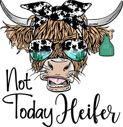 Rustic (Not Today Heifer) - DTFreadytopress