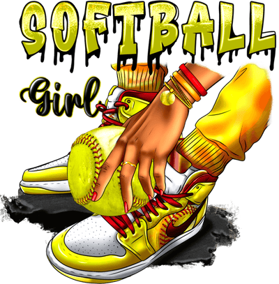 Sports (Softball Girl) - DTFreadytopress