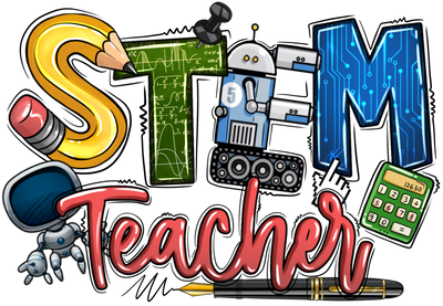 Stem Science and Technology Teacher DTF (direct-to-film) Transfer