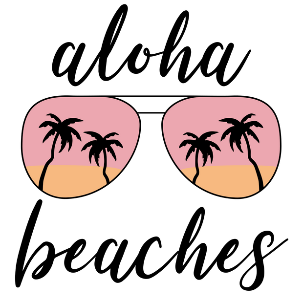 Summer (Aloha beaches glasses) - DTFreadytopress
