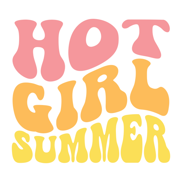 Summer (Hot Girl Summer Retro) - DTFreadytopress