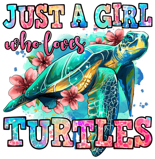 Summer (Just a Girl that Loves Turtles) - DTFreadytopress