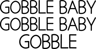 Thanksgiving (gobble baby gobble baby gobble) - DTFreadytopress