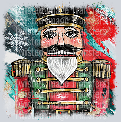 Distressed Christmas Soldier