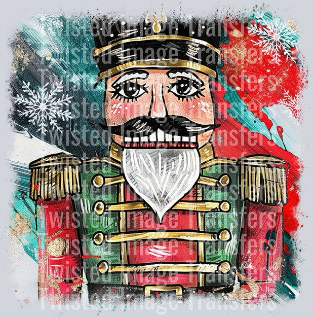 Distressed Christmas Soldier