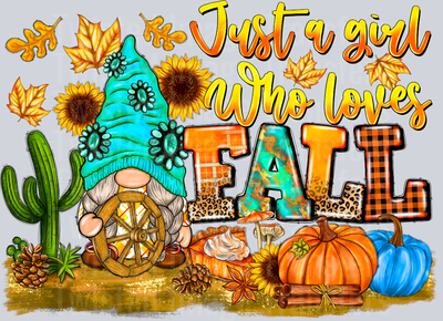 Girl Who Loves Fall