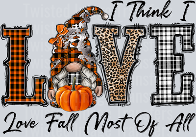 I think I Love Fall More