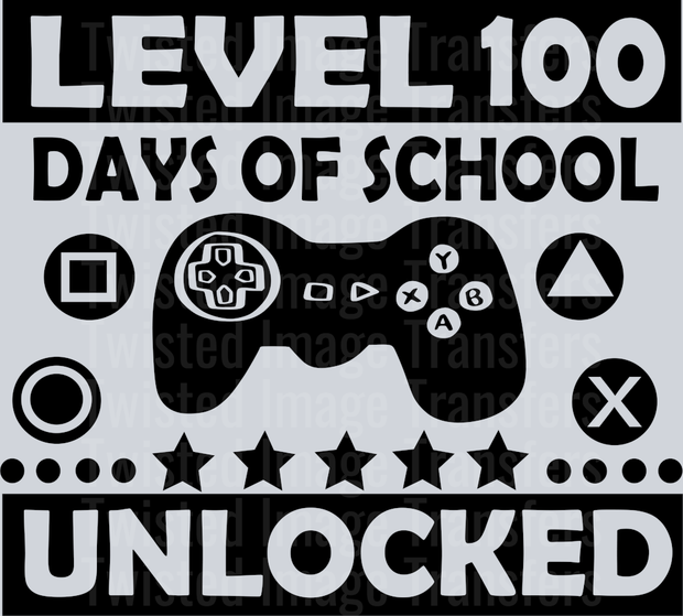 100 Days of School Level Unlocked