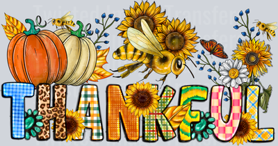 Thankful With Sunflowers