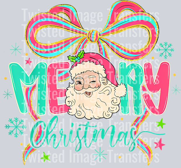 Christmas Winking Santa