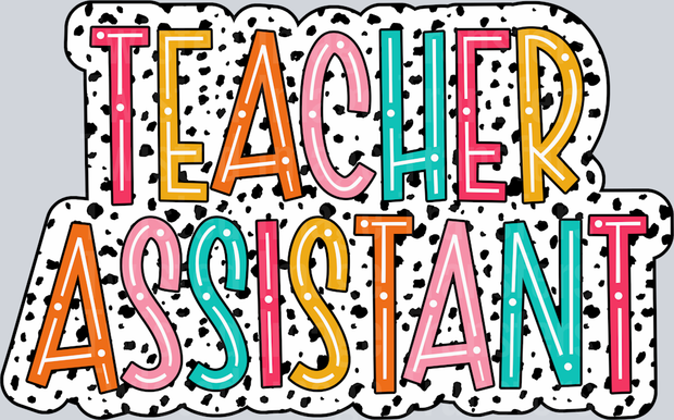 Teacher Assistant Polka Dots