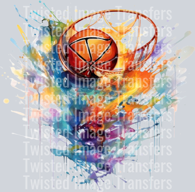 Color Drip Basketball