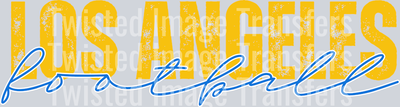 LA Football Yellow