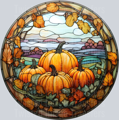 Autumn Stained Glass 5