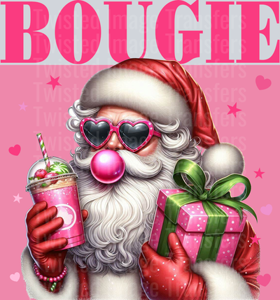 Santa Claus Bougie With Gloves Matching Cap