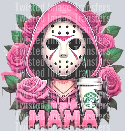 Mama & Pink Roses