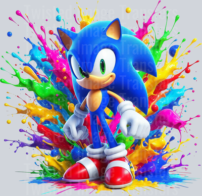 Color Drip Sonic Colorful 2