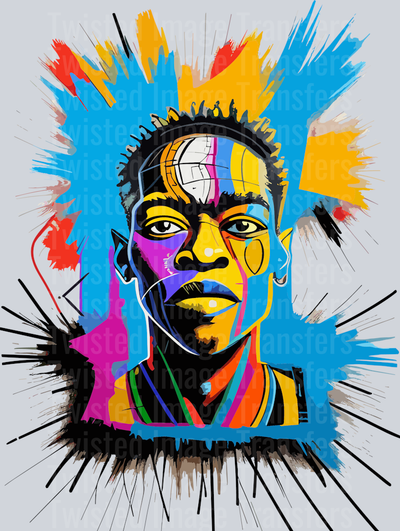 Man with Pointed Ears Color Drip