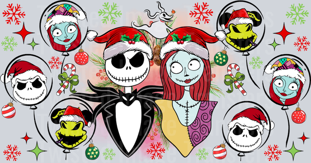 The Nightmare Before Christmas With Retro Vibes