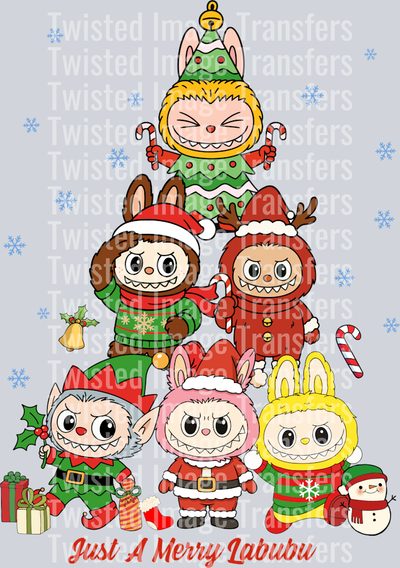 Tower of Christmas Dolls