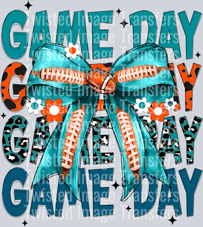 Miami Game Day Bow