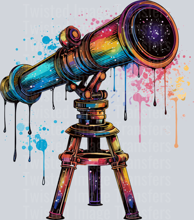 Color Drip Telescope Multi Color