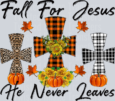 Jesus Fall Crosses