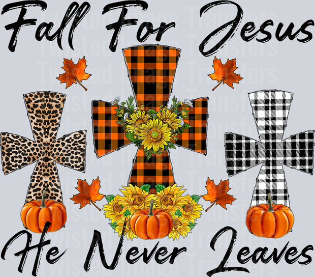 Jesus Fall Crosses