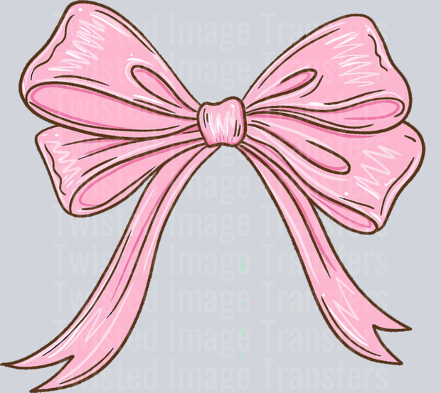 Pink Bow Pocket
