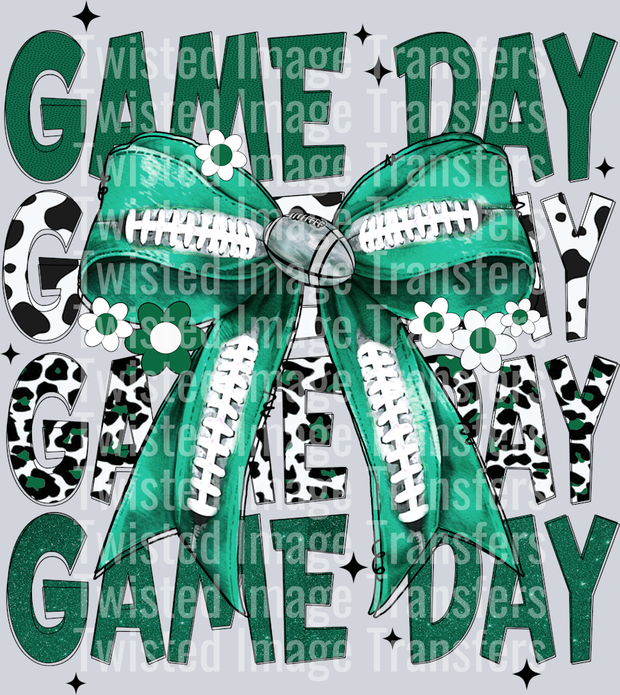 New York Green Game Day Stacked