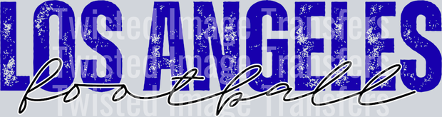 LA Distressed Blue