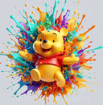 Color Drip Pooh